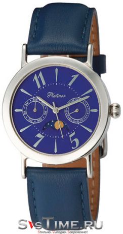 Platinor Мужские серебряные наручные часы Platinor 54800.612
