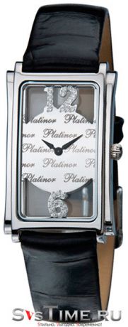 Platinor Женские серебряные наручные часы Platinor 96000.229