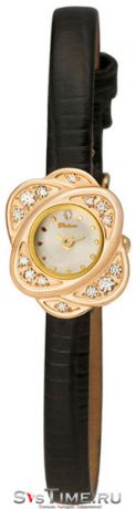 Platinor Женские золотые наручные часы Platinor 44756.201
