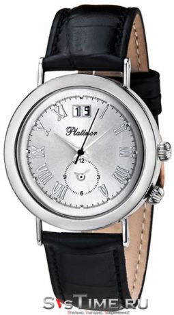 Platinor Мужские серебряные наручные часы Platinor 55800.215