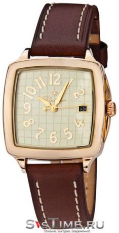 Platinor Мужские золотые наручные часы Platinor 40450.433