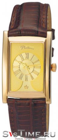 Platinor Мужские золотые наручные часы Platinor 50250.420