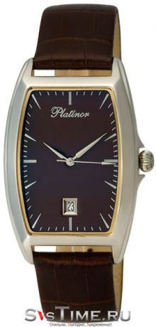 Platinor Мужские серебряные наручные часы Platinor 47700.703