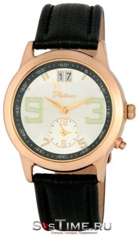 Platinor Мужские золотые наручные часы Platinor 49150.232