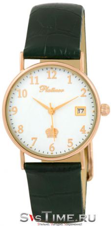 Platinor Мужские золотые наручные часы Platinor 54550.305