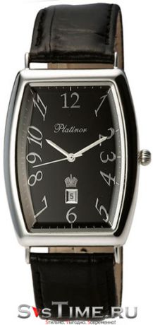 Platinor Мужские серебряные наручные часы Platinor 54000.505