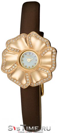 Platinor Женские золотые наручные часы Platinor 99356-1.101