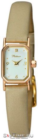 Platinor Женские золотые наручные часы Platinor 98450-1.106