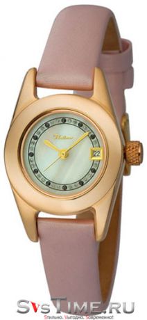Platinor Женские золотые наручные часы Platinor 93450.326