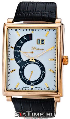 Platinor Мужские золотые наручные часы Platinor 51750.127