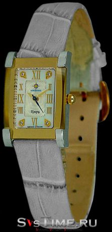 Континент Женские золотые российские наручные часы Континент 305.7.5R32 Gold