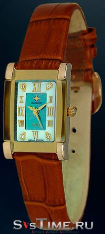 Континент Женские золотые российские наручные часы Континент 305.8.5R32 Gold