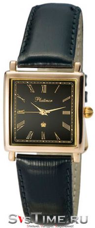 Platinor Мужские золотые наручные часы Platinor 57550.515