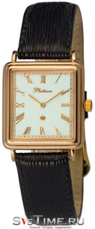 Platinor Мужские золотые наручные часы Platinor 54950.115
