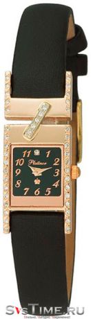 Platinor Женские золотые наручные часы Platinor 98851-4.505