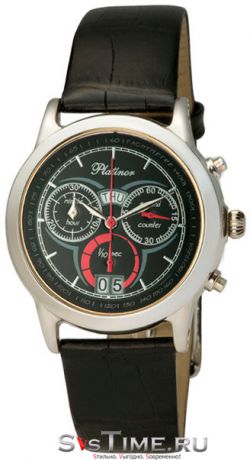Platinor Мужские серебряные наручные часы Platinor 47100.503