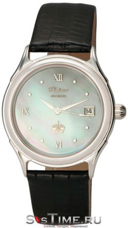 Platinor Мужские серебряные наручные часы Platinor 50400.316