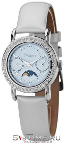 Platinor Женские серебряные наручные часы Platinor 97706.116