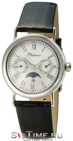 Platinor Мужские серебряные наручные часы Platinor 54800.121