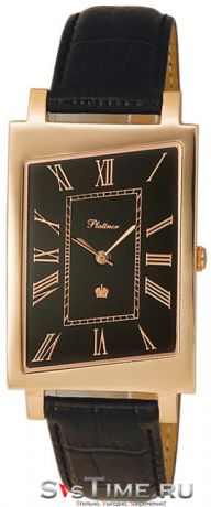 Platinor Мужские золотые наручные часы Platinor 54450.520