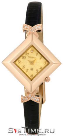 Platinor Женские золотые наручные часы Platinor 44956.411