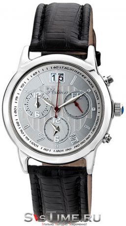 Platinor Мужские серебряные наручные часы Platinor 58400.206