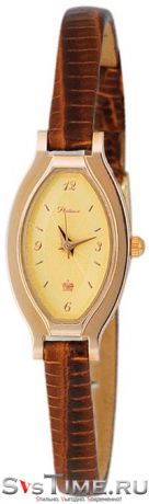 Platinor Женские золотые наручные часы Platinor 98050.412