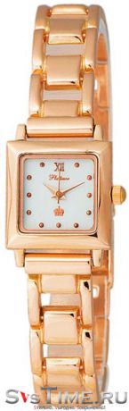 Platinor Женские золотые наручные часы Platinor 90250.116