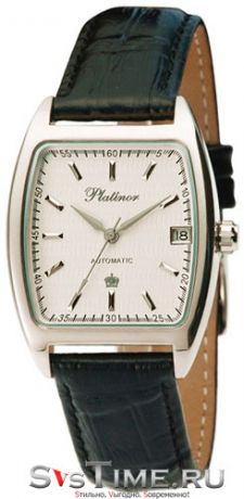 Platinor Мужские серебряные наручные часы Platinor 55700.103