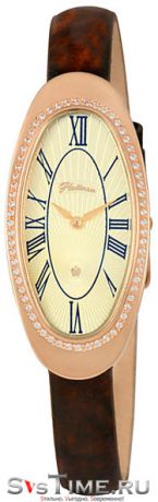 Platinor Женские золотые наручные часы Platinor 92856.421