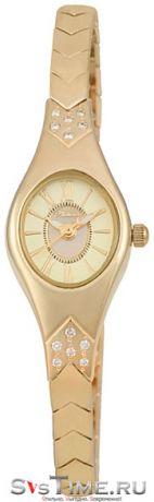 Platinor Женские золотые наручные часы Platinor 70661.417
