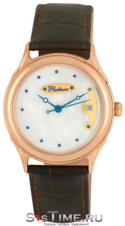 Platinor Мужские золотые наручные часы Platinor 50450.326