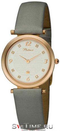 Platinor Женские золотые наручные часы Platinor 93250.112