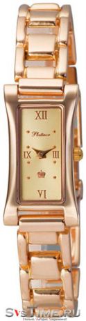 Platinor Женские золотые наручные часы Platinor 91750.416