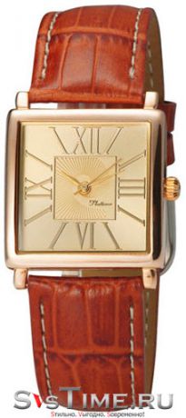 Platinor Мужские золотые наручные часы Platinor 57550.420