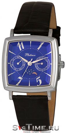 Platinor Мужские серебряные наручные часы Platinor 58500.612