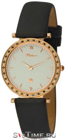 Platinor Женские золотые наручные часы Platinor 93255.122