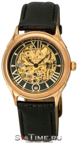 Platinor Мужские золотые наручные часы Platinor 41950.557