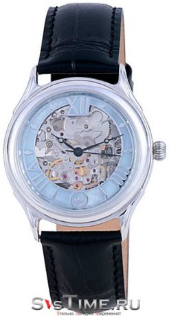 Platinor Мужские серебряные наручные часы Platinor 41900.357