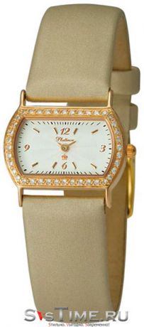 Platinor Женские золотые наручные часы Platinor 98556.112