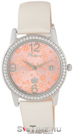 Platinor Женские серебряные наручные часы Platinor 40206.845
