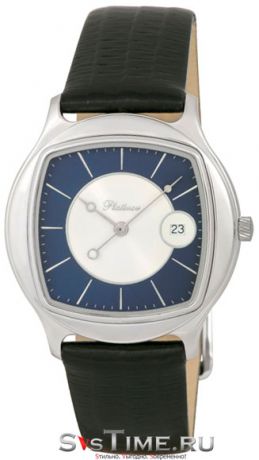 Platinor Мужские серебряные наручные часы Platinor 52200.607