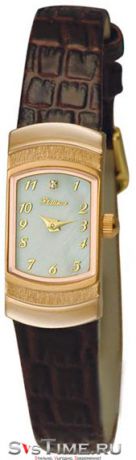 Platinor Женские золотые наручные часы Platinor 98350.305