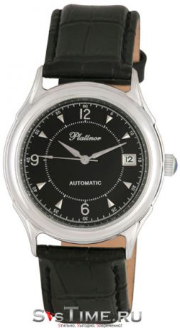 Platinor Мужские серебряные наручные часы Platinor 50400.506
