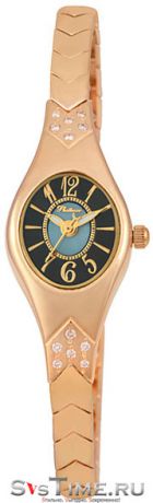 Platinor Женские золотые наручные часы Platinor 70651.507