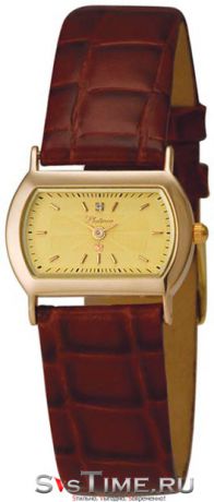 Platinor Женские золотые наручные часы Platinor 98550.404