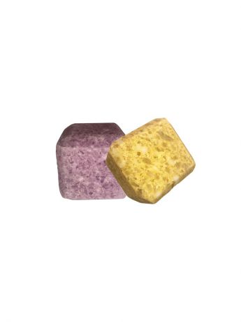 PROFFI Соль для бани с натуральными маслами лаванды и лимона (комплект из 2-х кубиков)