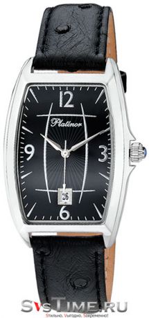 Platinor Мужские серебряные наручные часы Platinor 47700.506