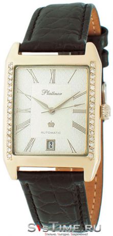 Platinor Мужские золотые наручные часы Platinor 51941.121