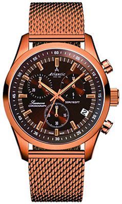 Atlantic Мужские швейцарские наручные часы Atlantic 65456.44.81